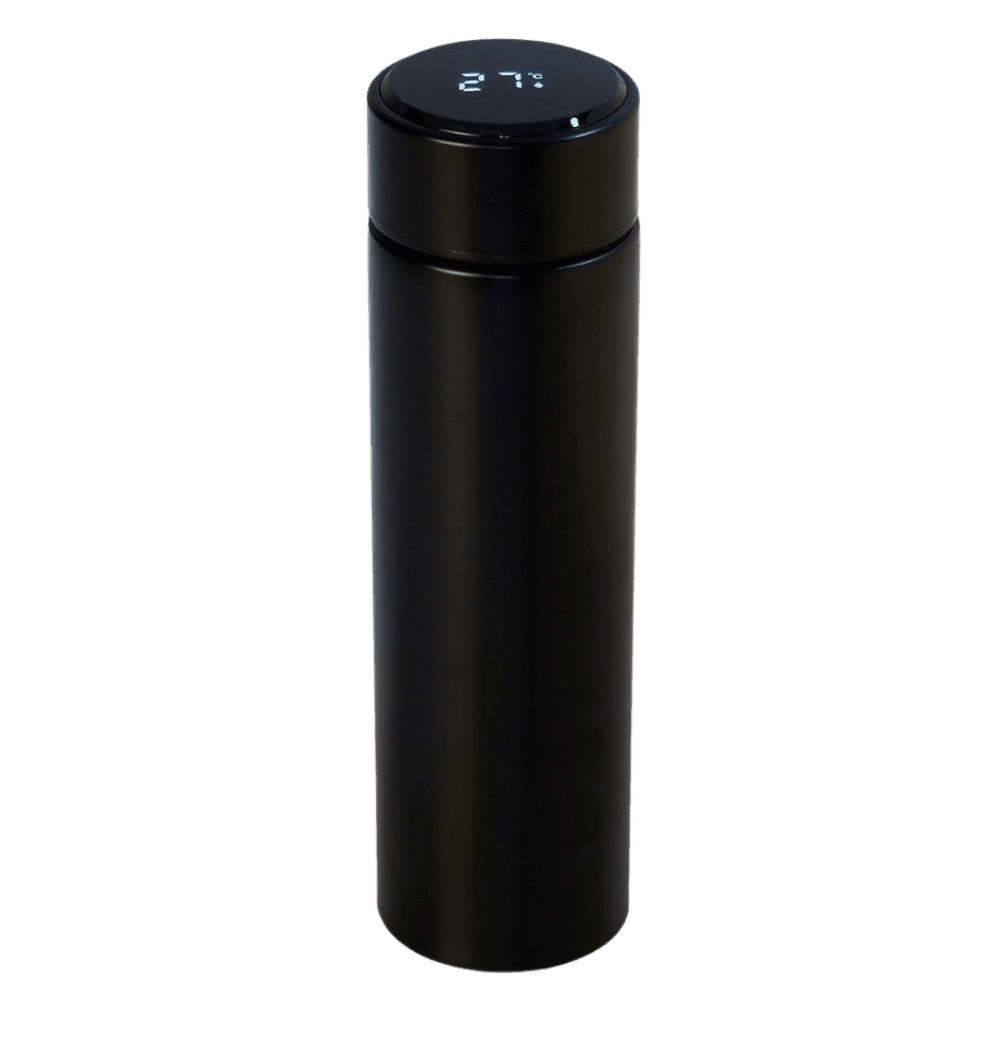 Garrafa Térmica Termômetro Digital Inox Personalizado 500ml