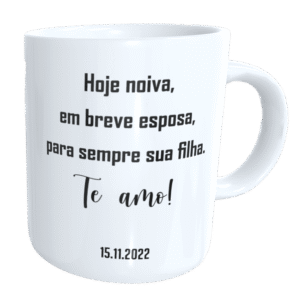 Alternative view of Caneca Personalizada Pai da Noiva CP12