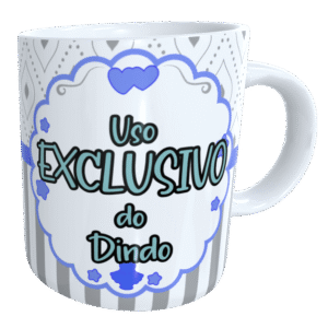 Alternative view of Caneca Personalizada Melhor Dindo CP30