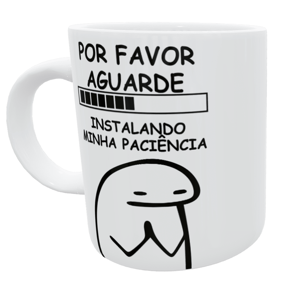 Caneca Personalizada Instalando Minha Paciência