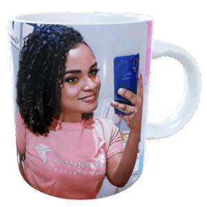 Alternative view of Caneca Personalizada letra