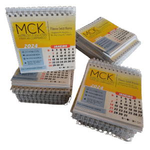 Alternative view of Mini Calendário de Mesa Personalizado 50