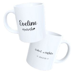 Caneca Personalizada Padrinho e madrinha de casamento