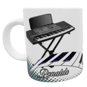 Caneca Musical Teclado